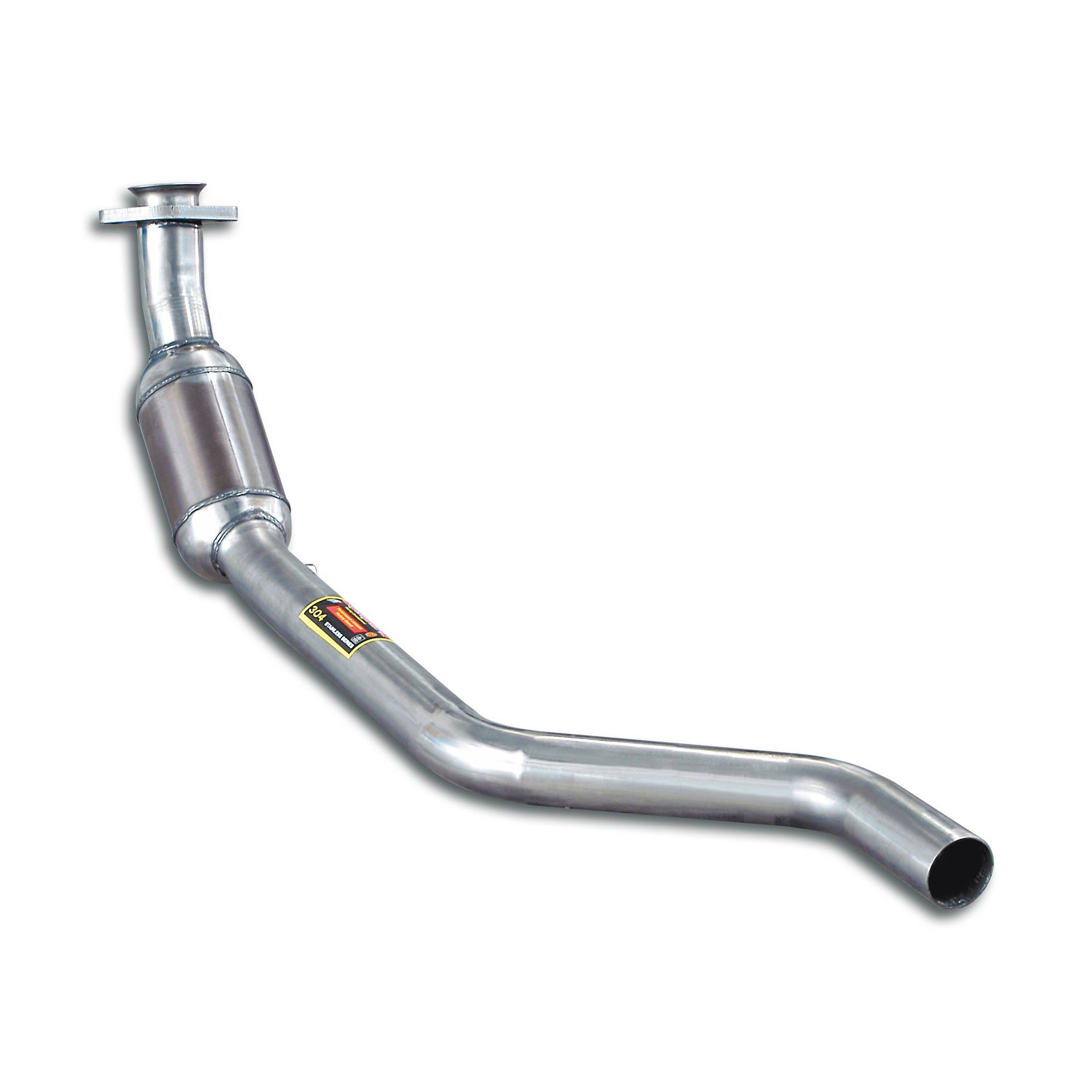 Anteriore con catalizzatore metallico Sinistro