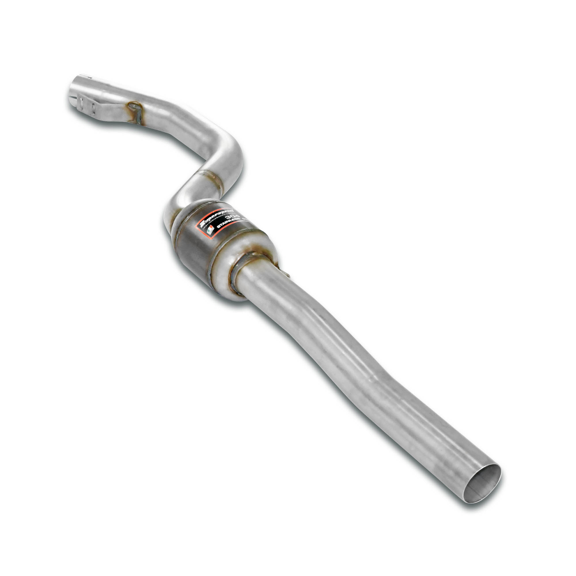 Front metallic catalytic converter Right