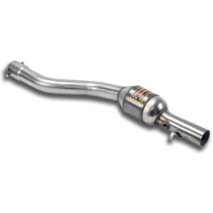 Front pipe Left with  Metallic catalytic converter 100CPSI