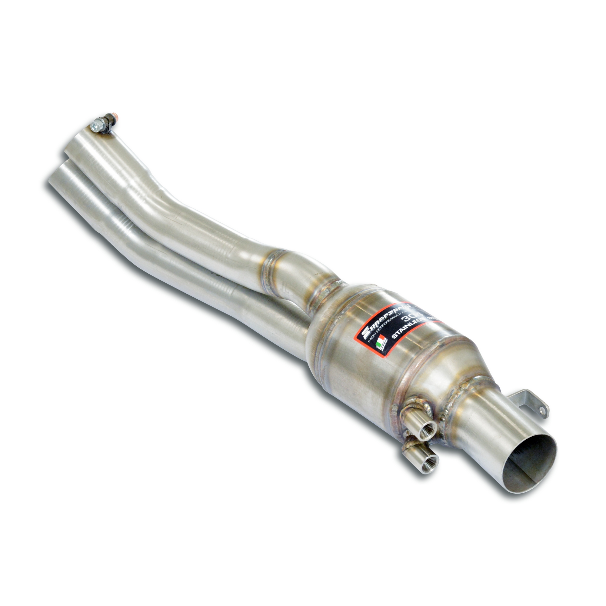 Tubo anterior con catalizador metalico izquierdo 