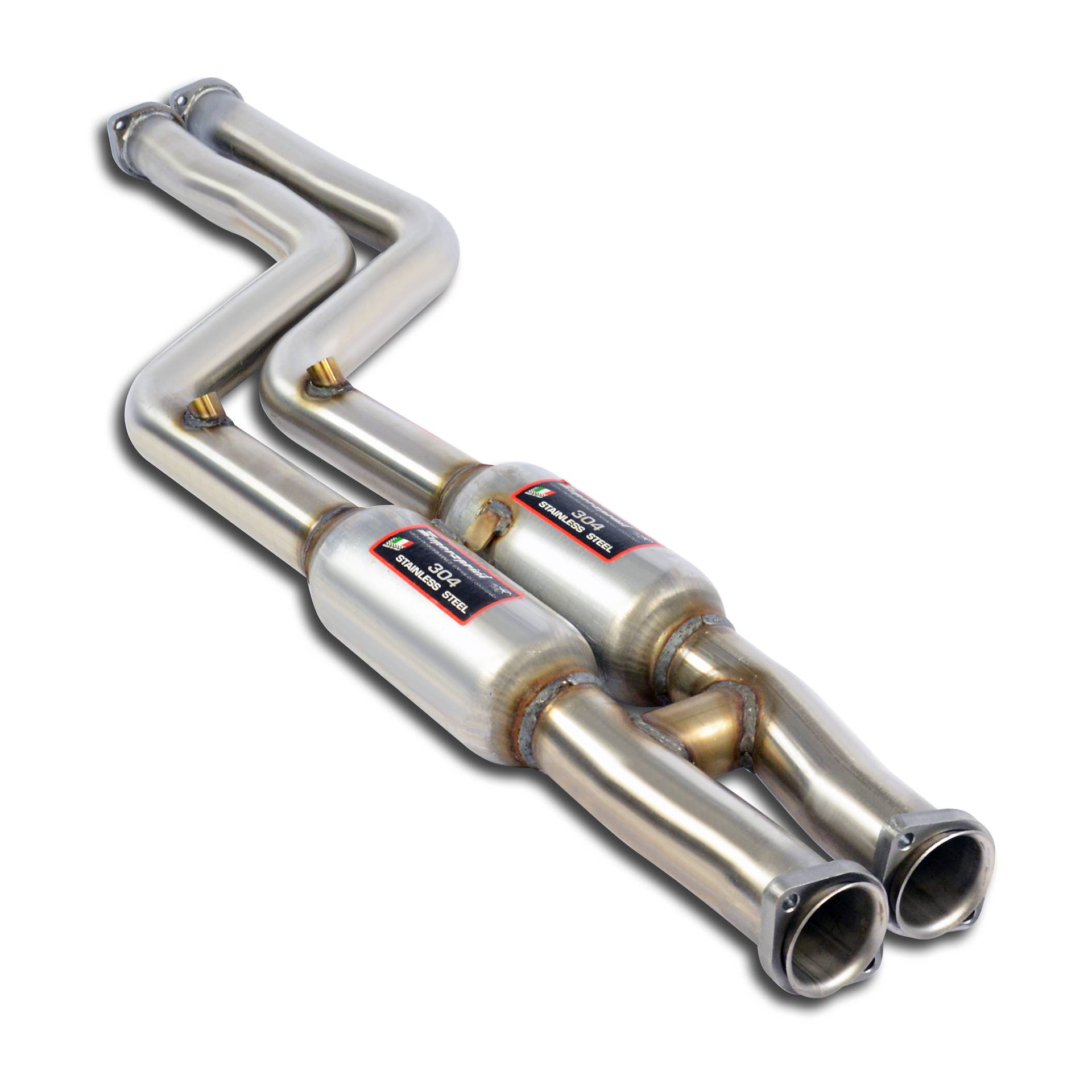 Front exhaust + H-Pipe