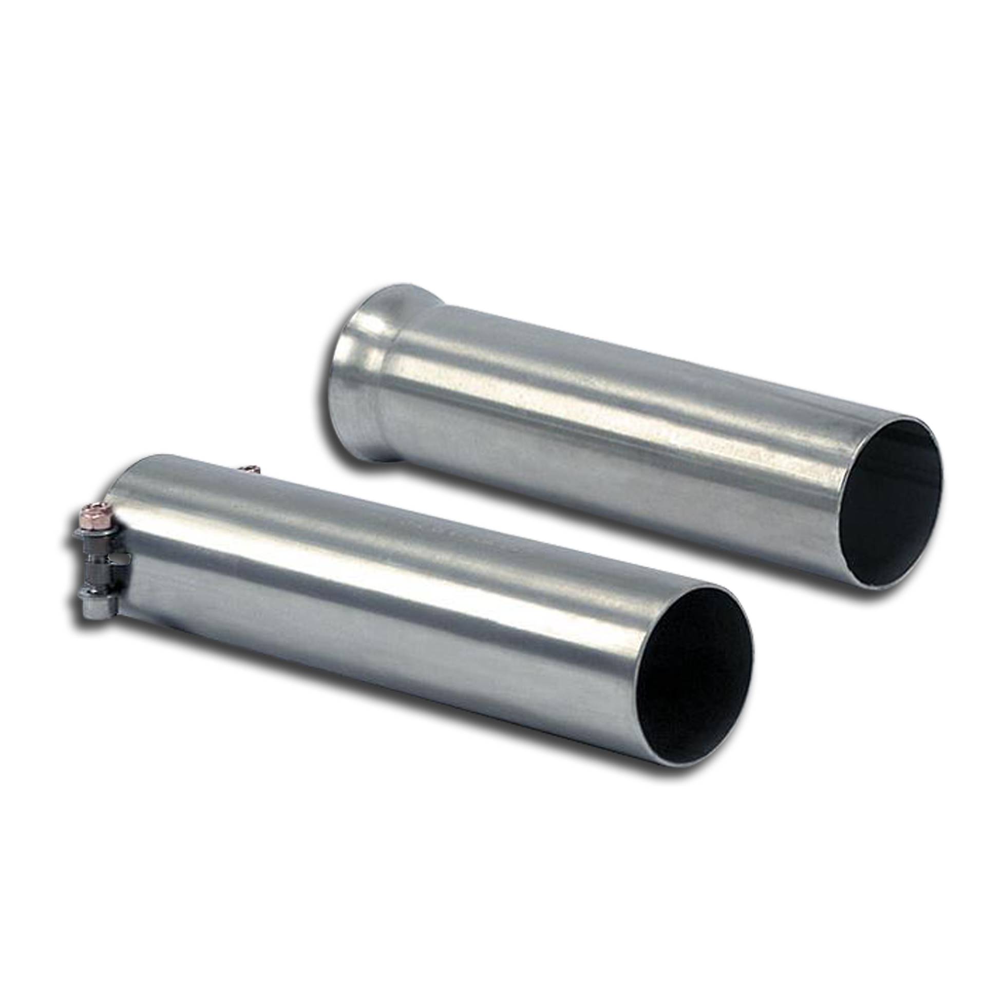 Kit tubi raccordo destro + sinistro per catalizzatore di serie. (mod.passo lungo).