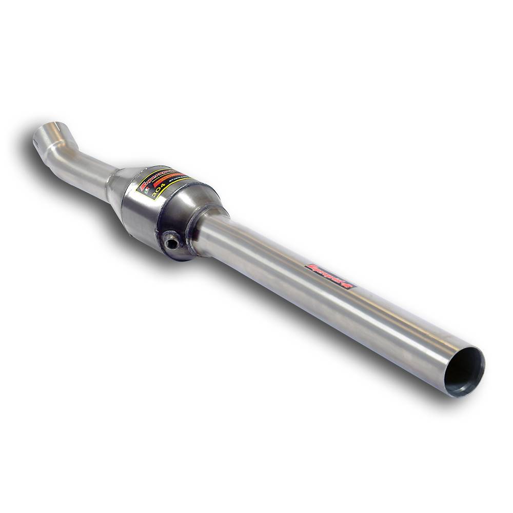 Front pipe with Metallic catalytic converter
