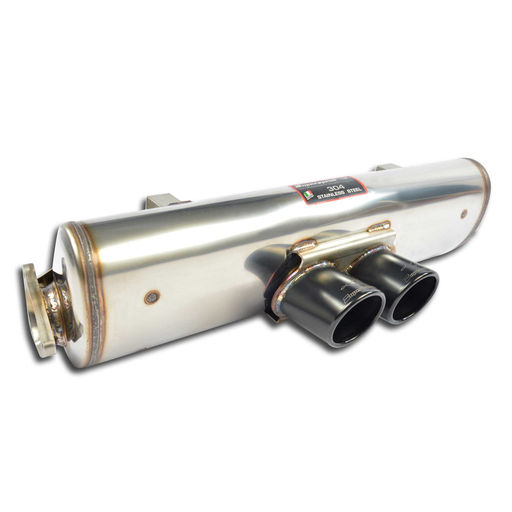 Rear exhaust OO 90 Gun Metal Grey