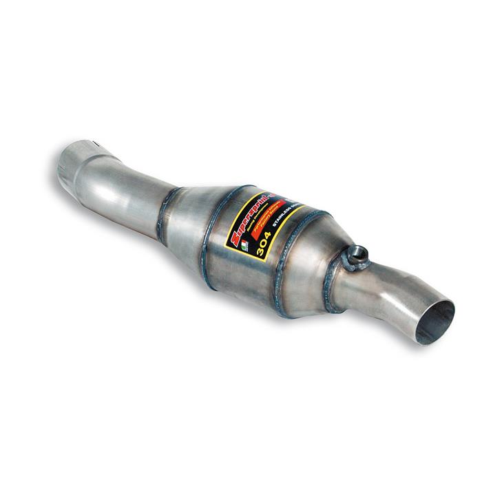 Catalizador metalico delantero izquierdo