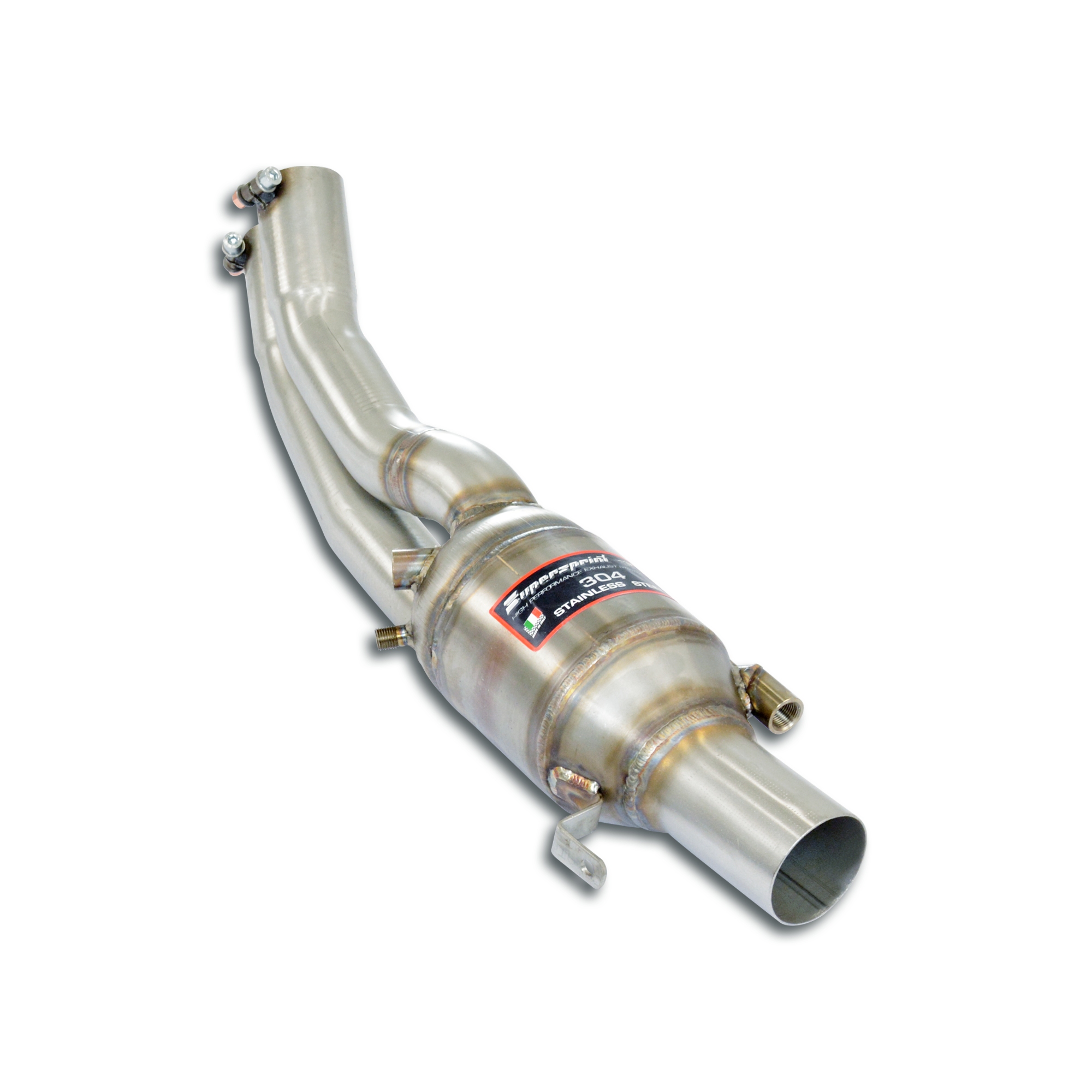 Front  Catalyseur métallique Droite