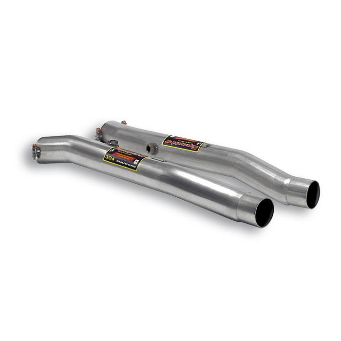 Tubes avant kit Droite - Gauche (Replace the main origine catalyseur)