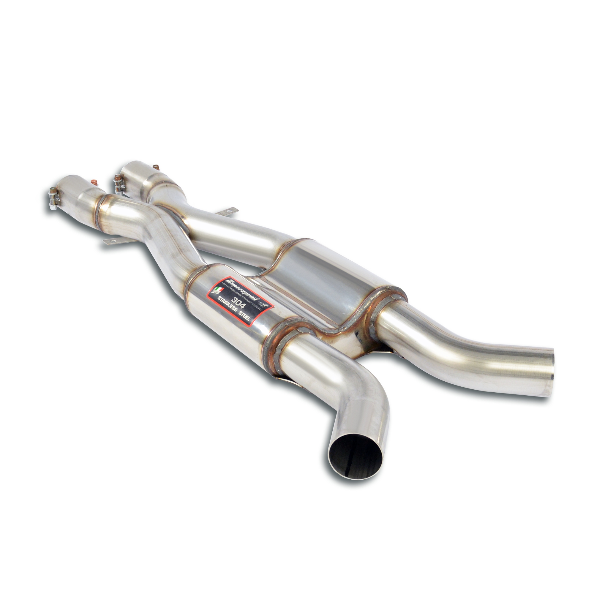 X-Pipe + Centre exhaust