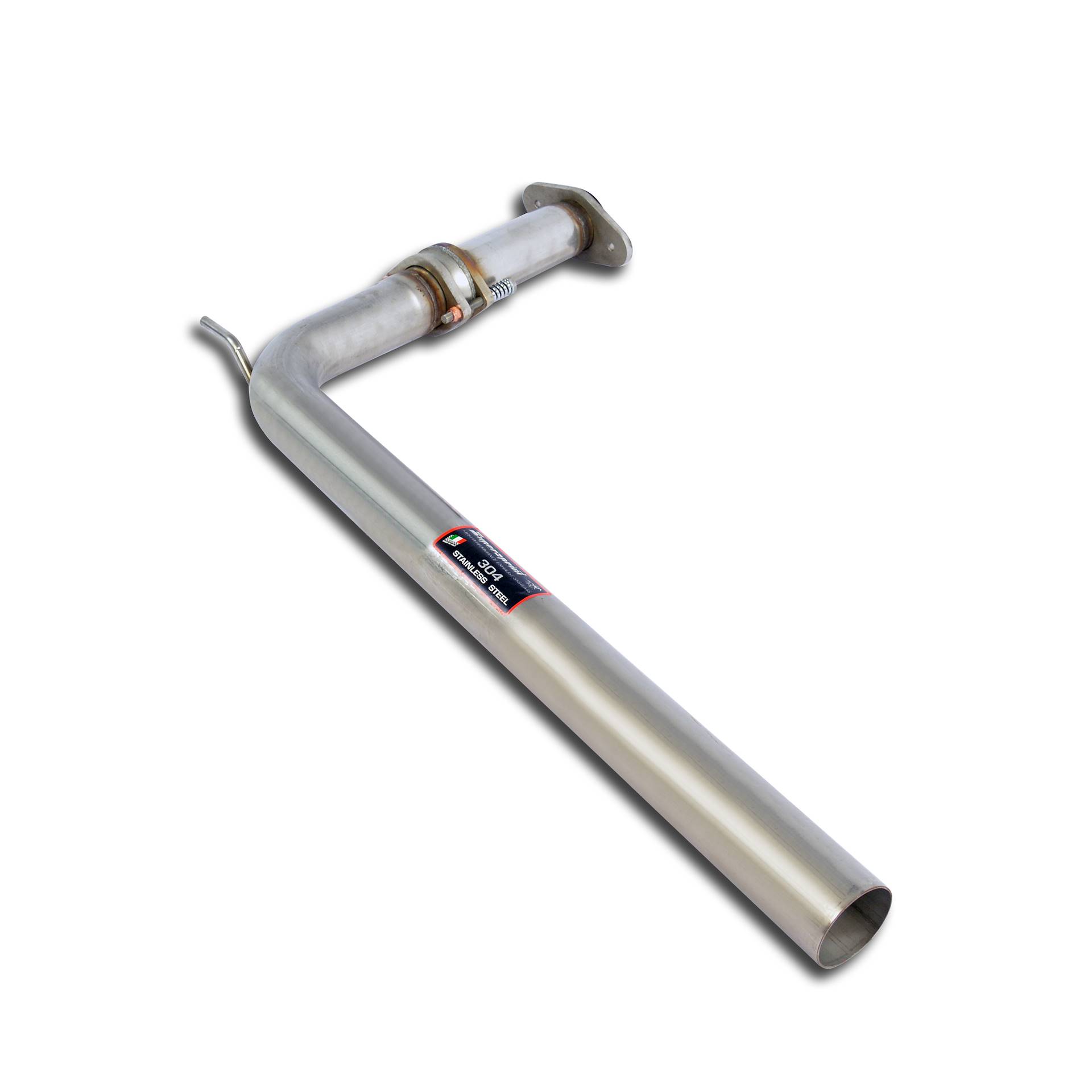 Tubo anteriore. sinistro 100% Inox