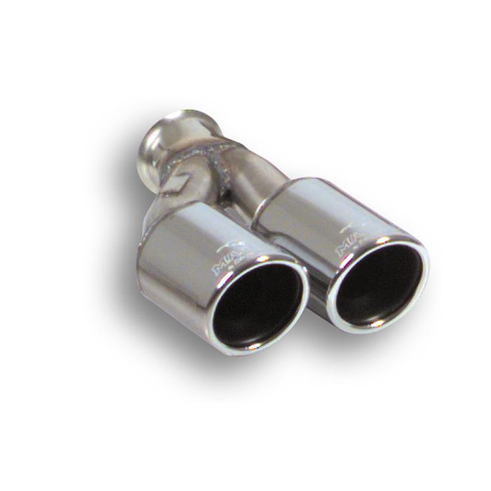 Cola de escape OO 9O Acero Inox