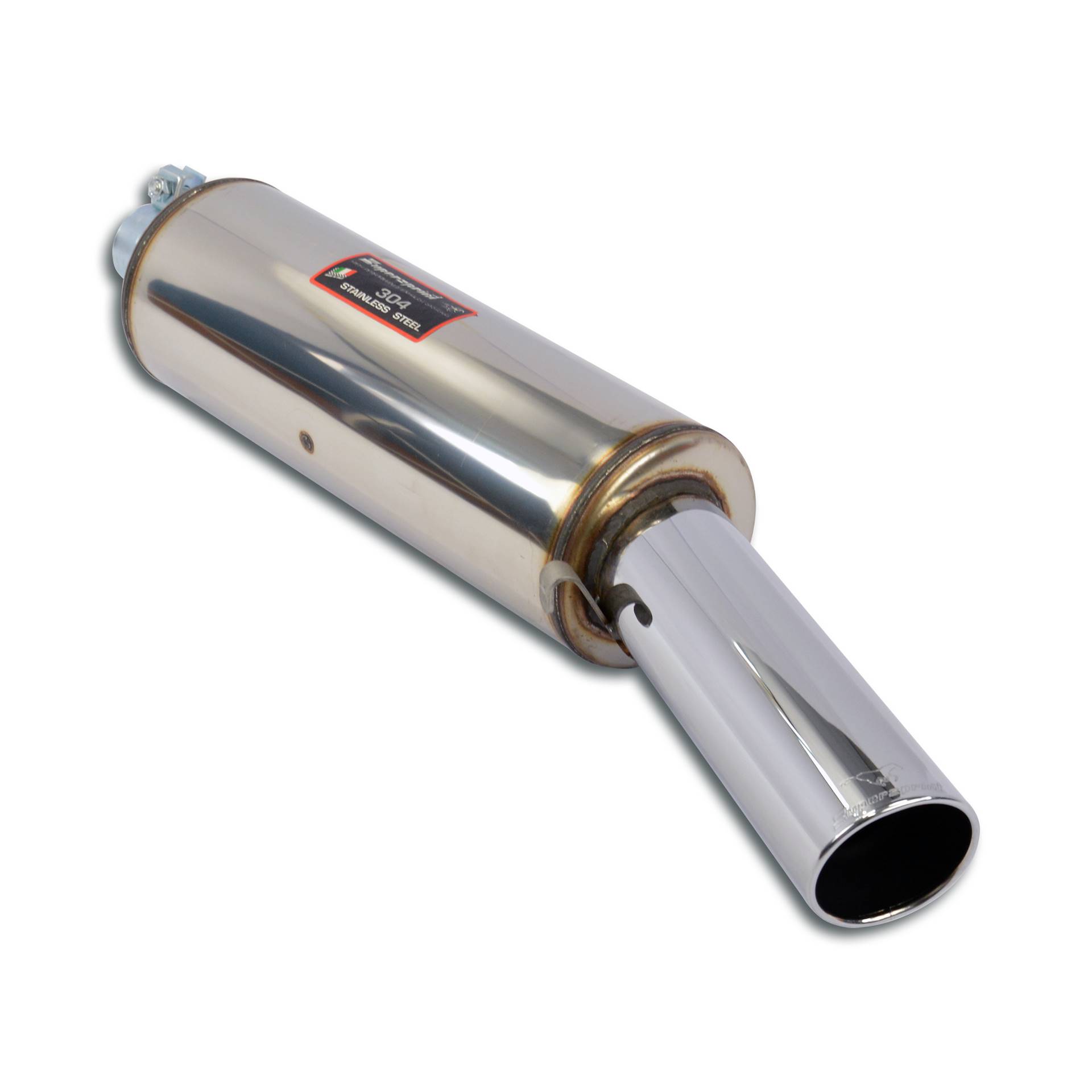 Rear exhaust 90x85 STEEL 409
