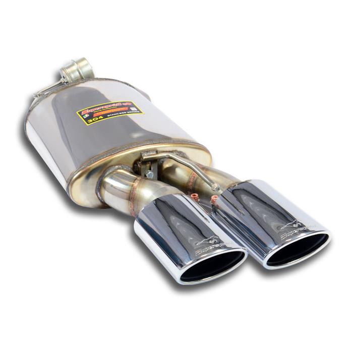 Rear exhaust Left 120x80 with valve