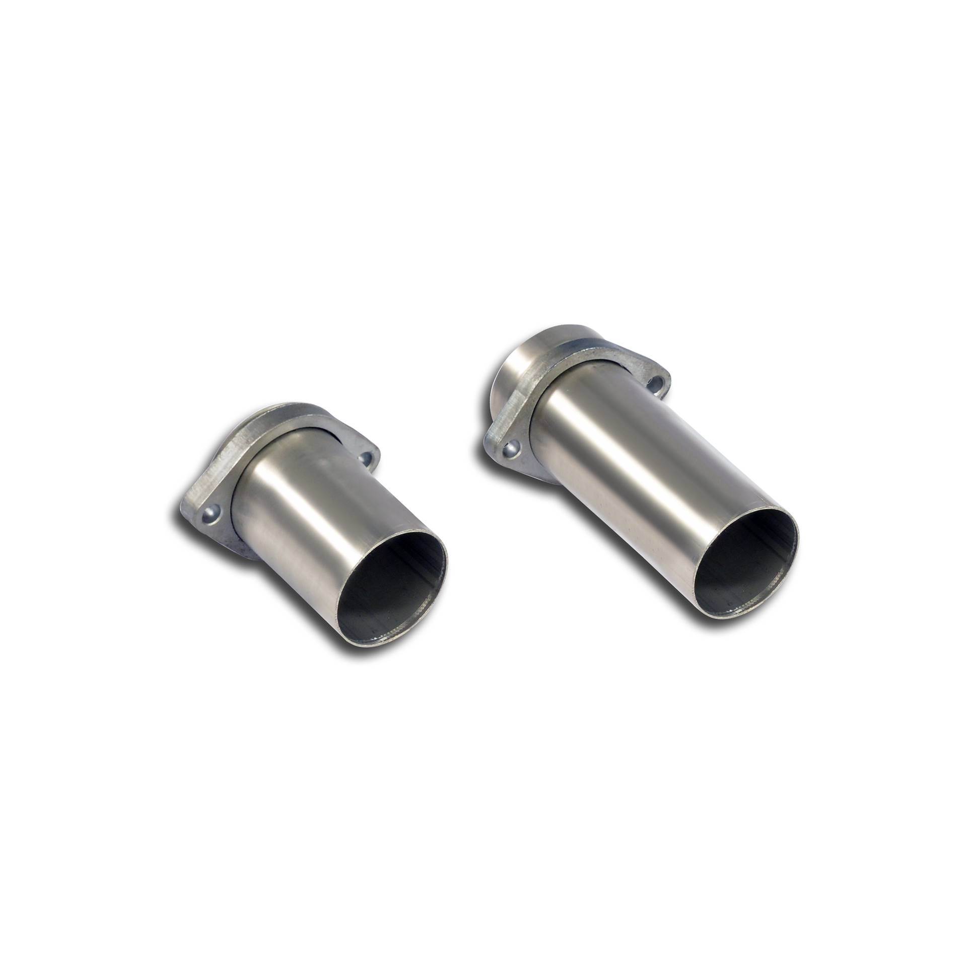 Connecting pipe kit with flange
