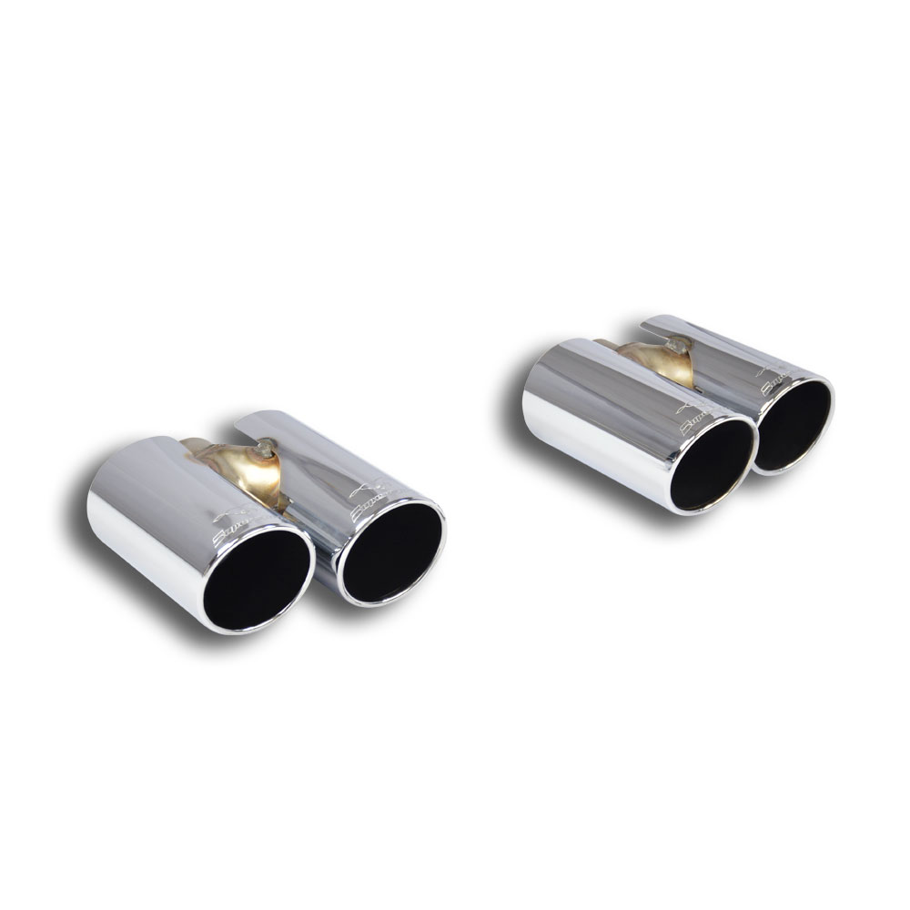 Kit colas de escape 4 salidas OO 80 Derecho + OO 80 Izquierdo 