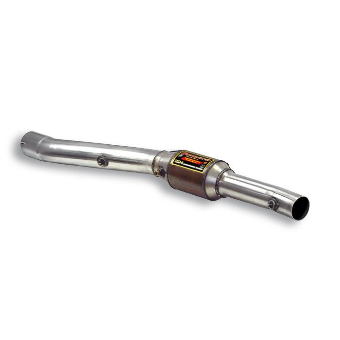 Catalizador metalico delantero izquierdo 