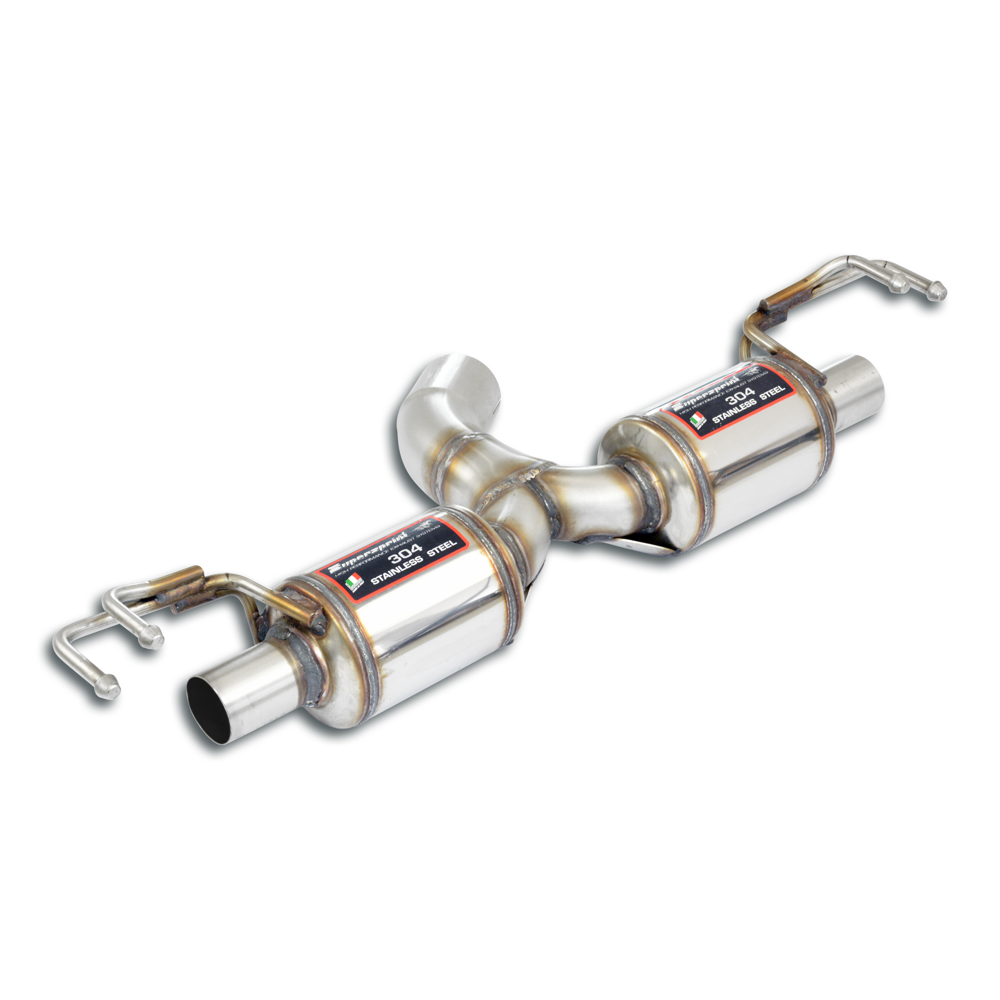 Rear exhaust Right - Left Racing