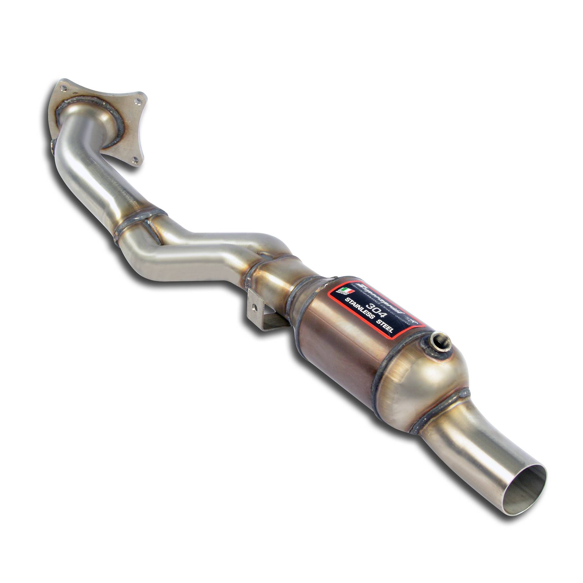 Tube avant Droite avec Catalyseur métallique