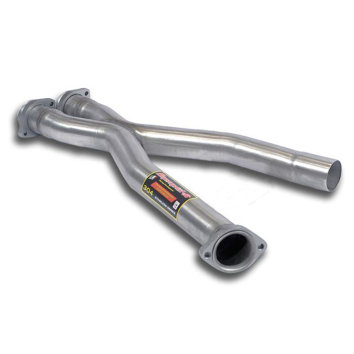Centre pipe X. replaces OEM centre exhaust