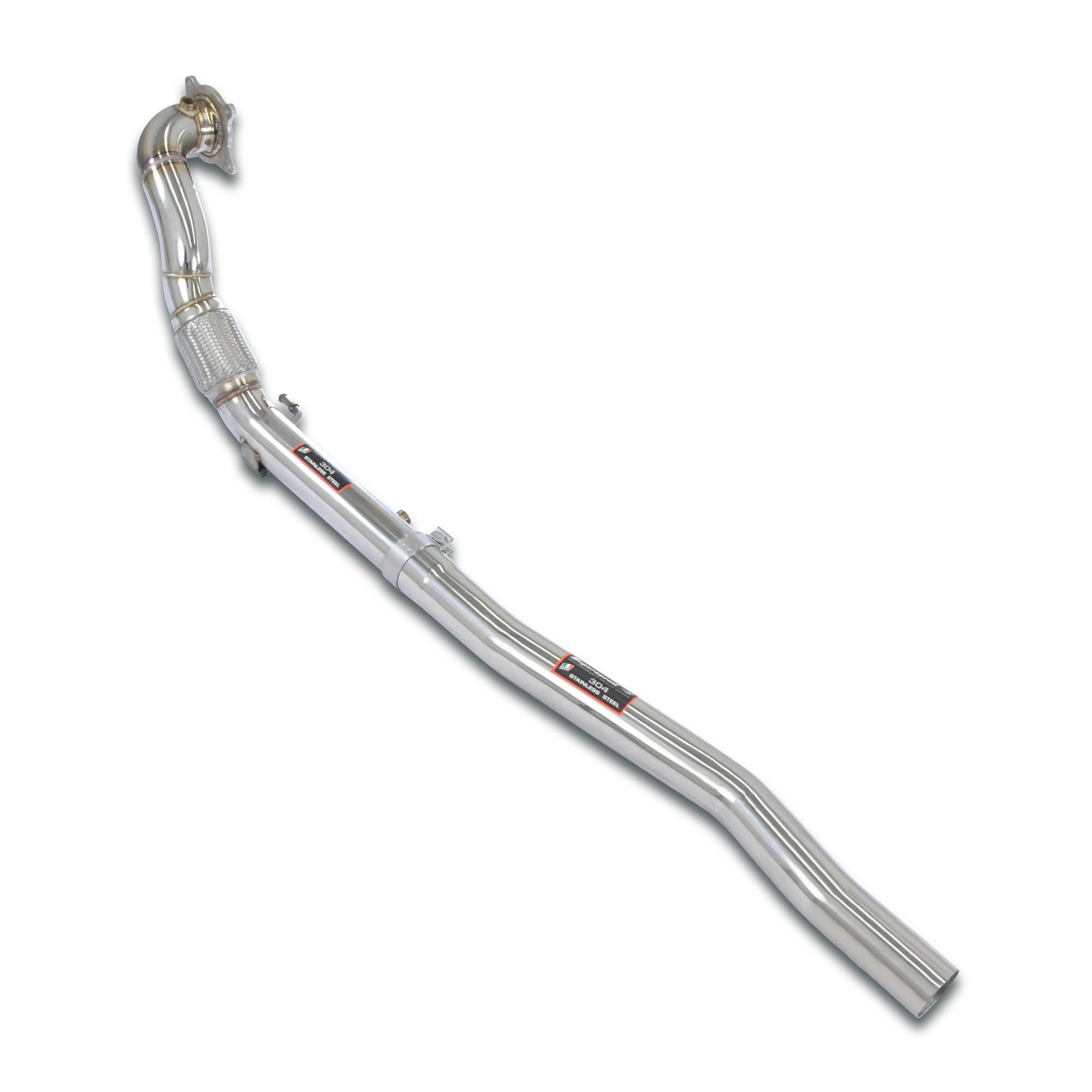 Kit tubo turbina.(sostituiscono catalizzatore di serie).