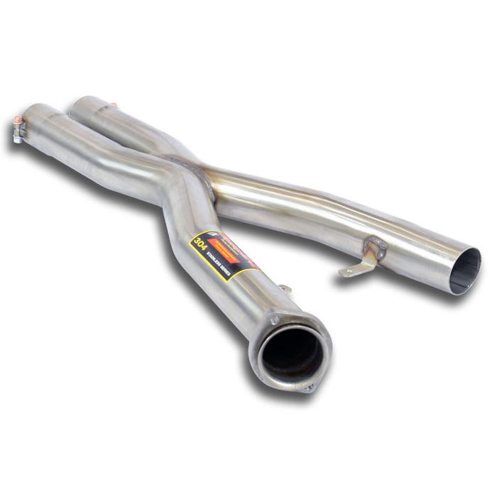 Tubo central X (Reemplaza silencioso central OEM) 