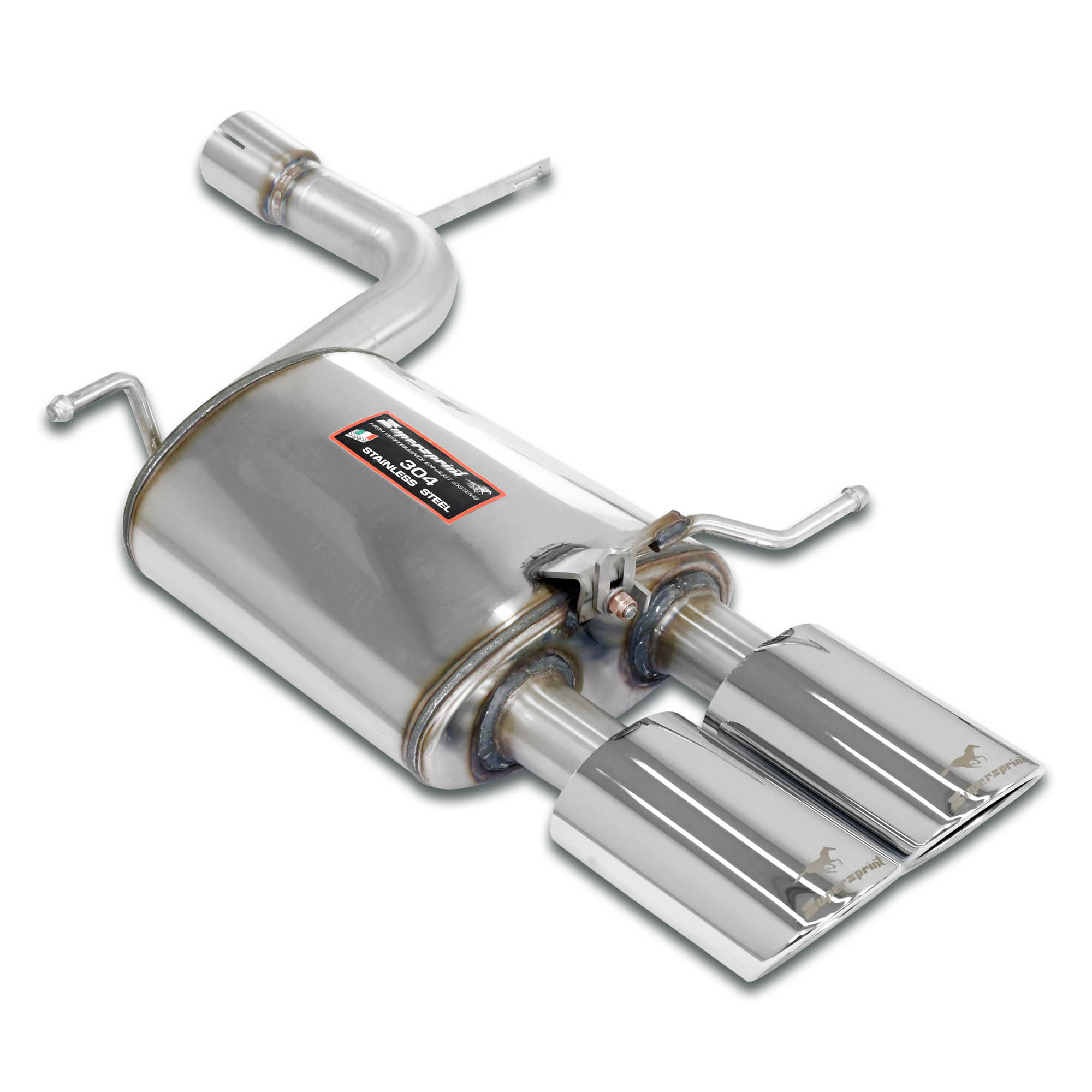 Rear exhaust Left 120x80
