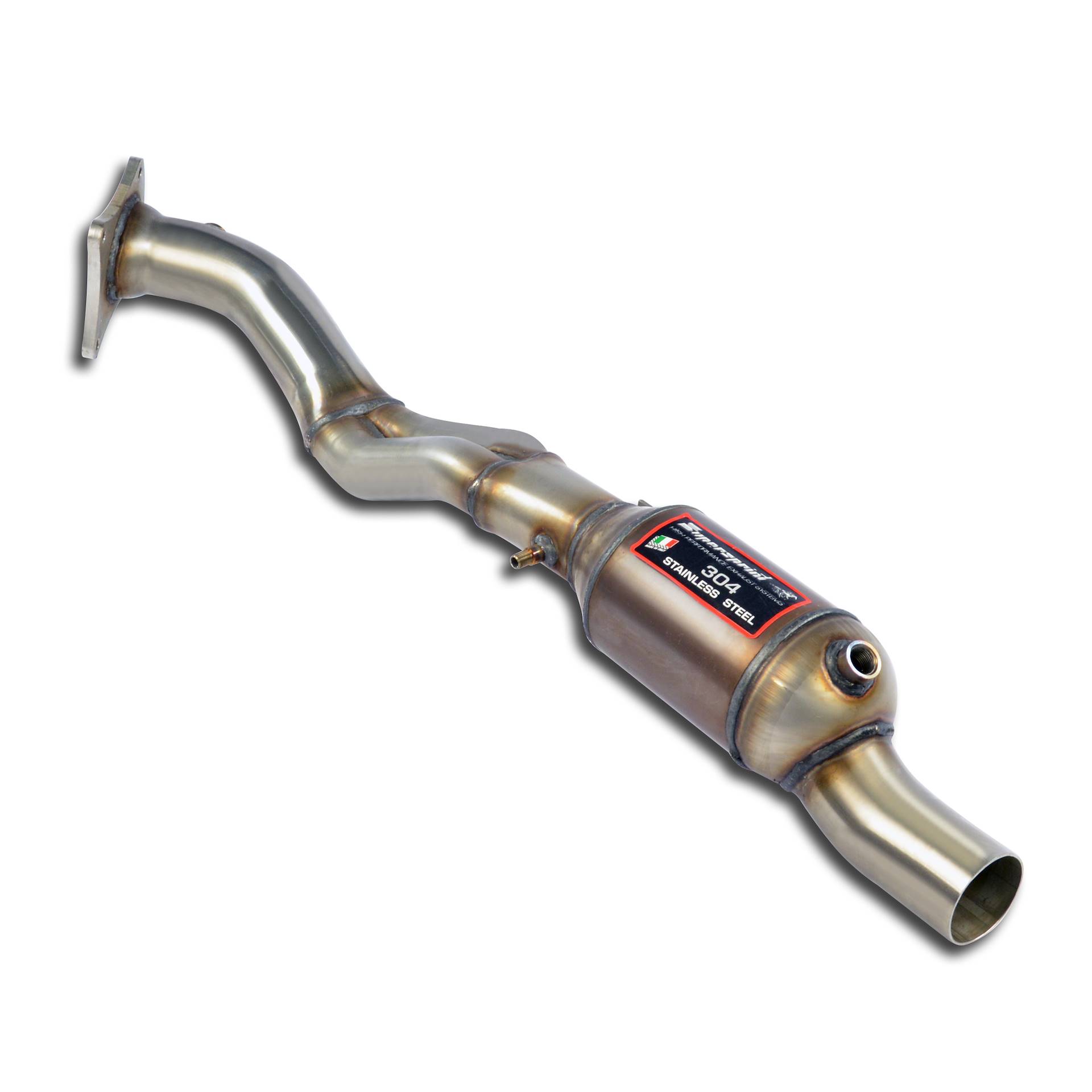 Tube avant Gauche  avec Catalyseur métallique