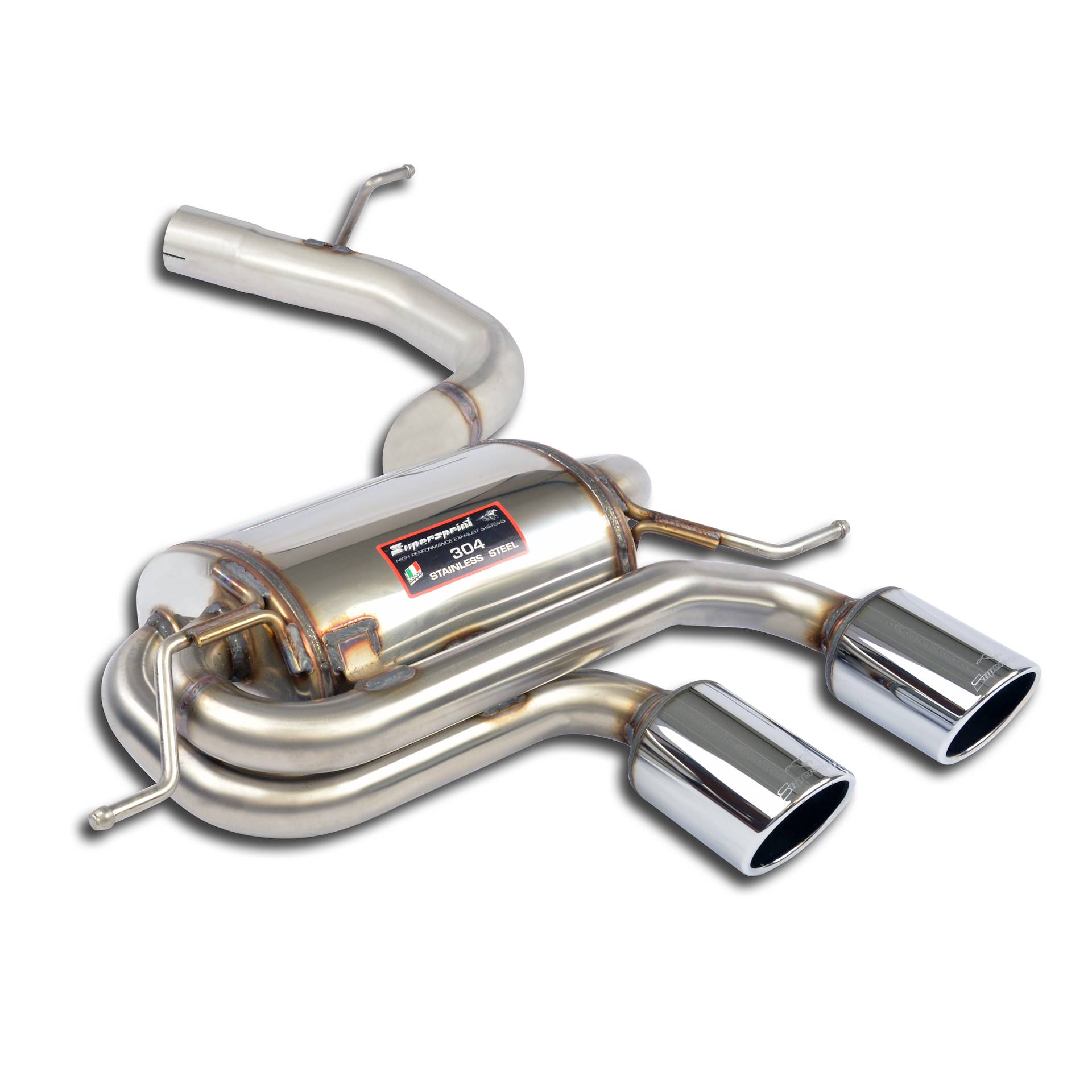 Rear exhaust Racing OO100