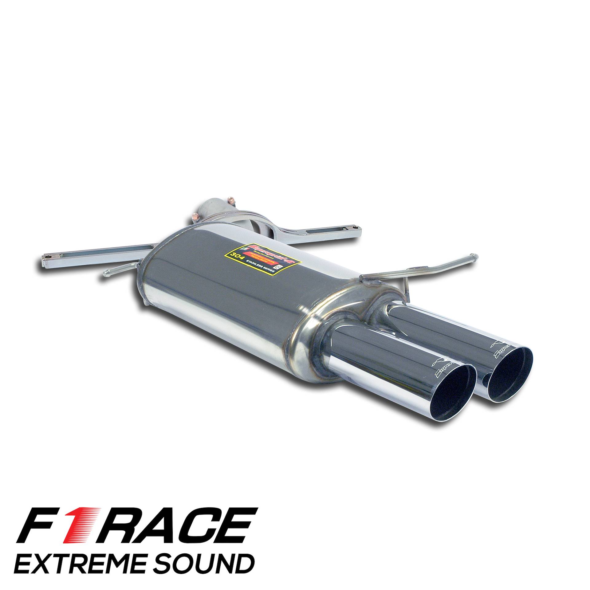 Rear exhaust Left F1 Race OO80 Heavy duty chassis bar included