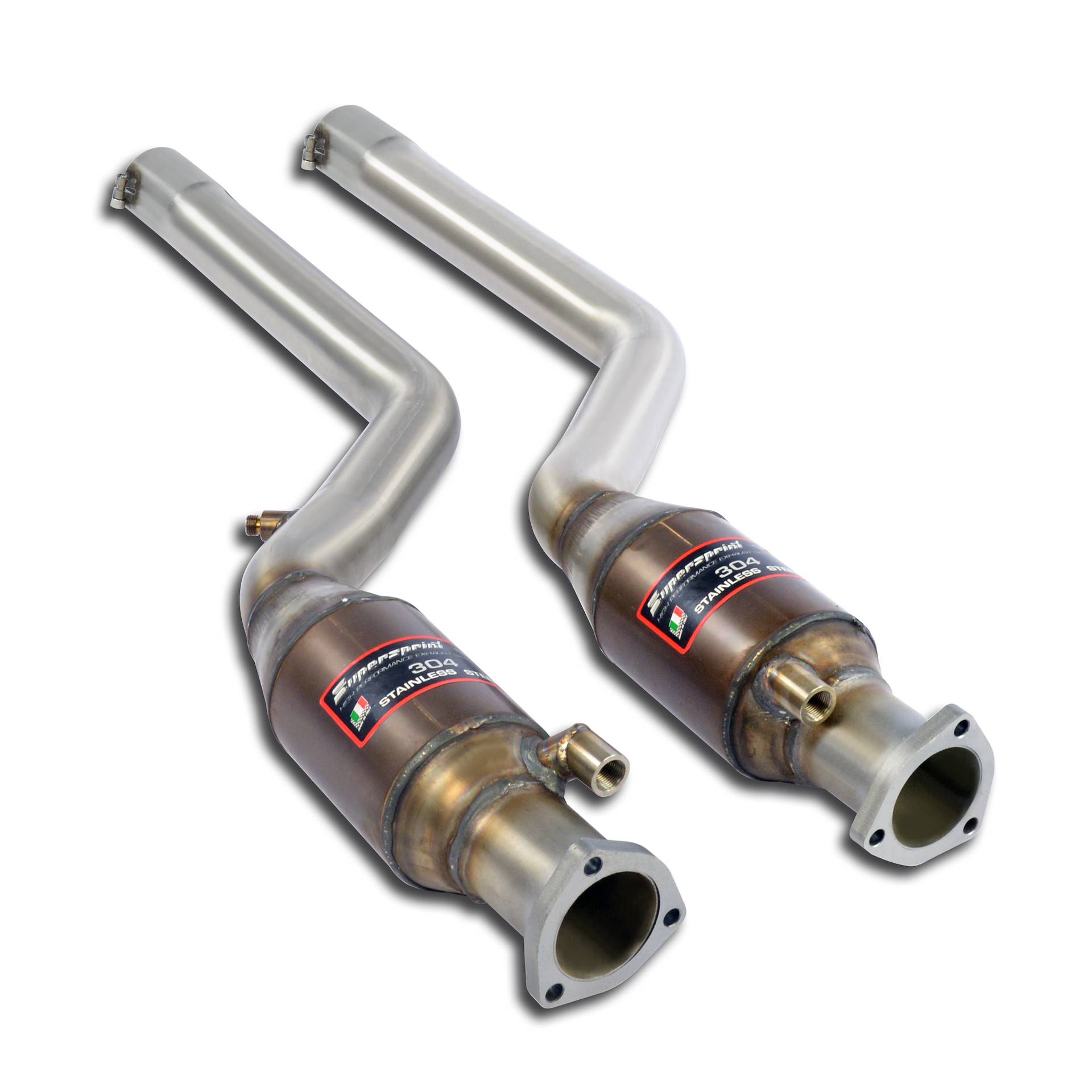 Tubo delantero con catalizador metalico