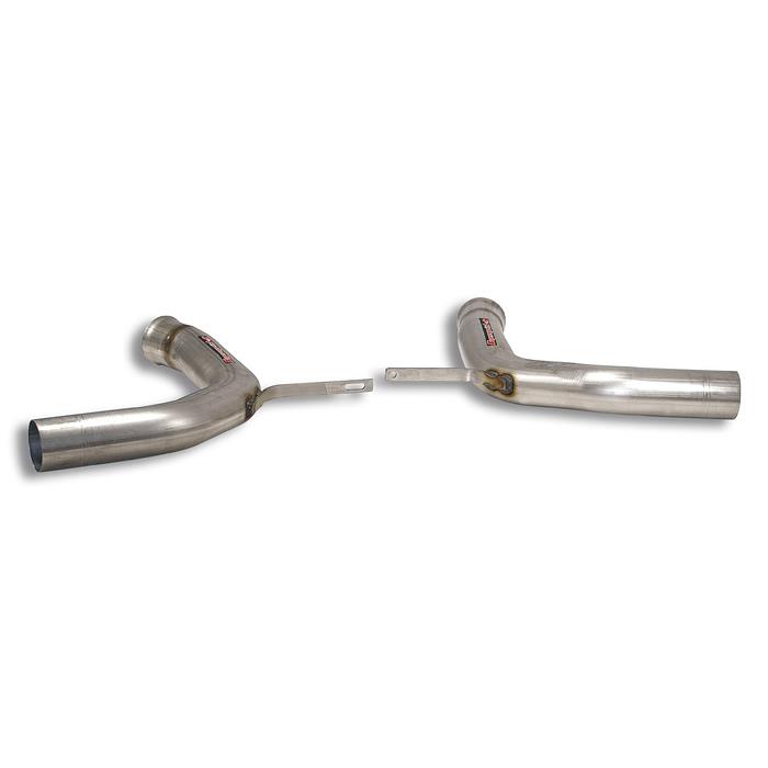 Tube de liasions kit Droite + Gauche pour origine Silencieux central