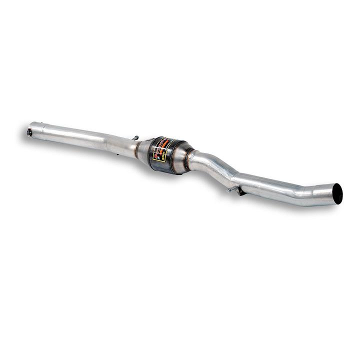 Silencieux central avec catalyseur. Ø 130mm