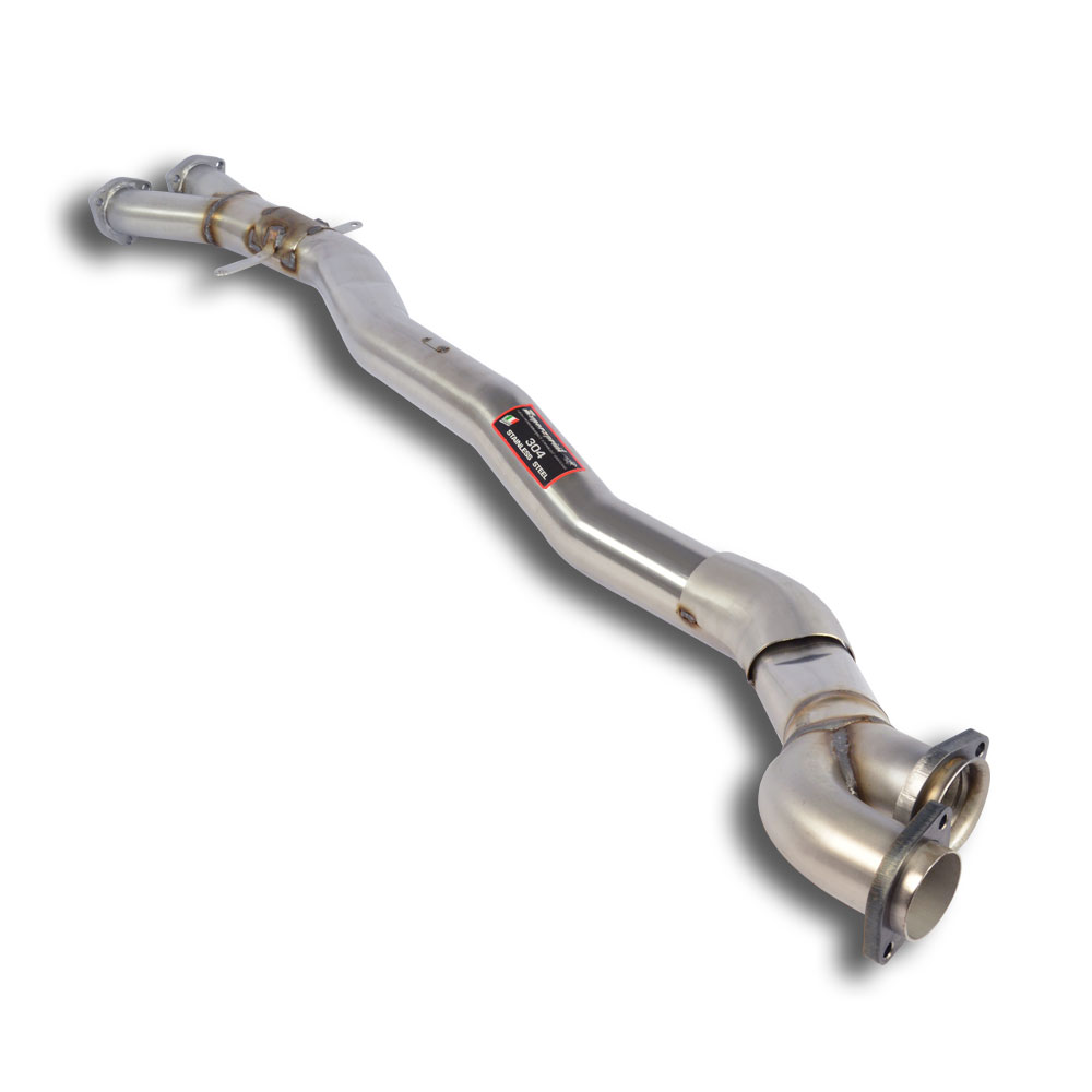 Centre pipe. Replaces OEM centre exhaust.