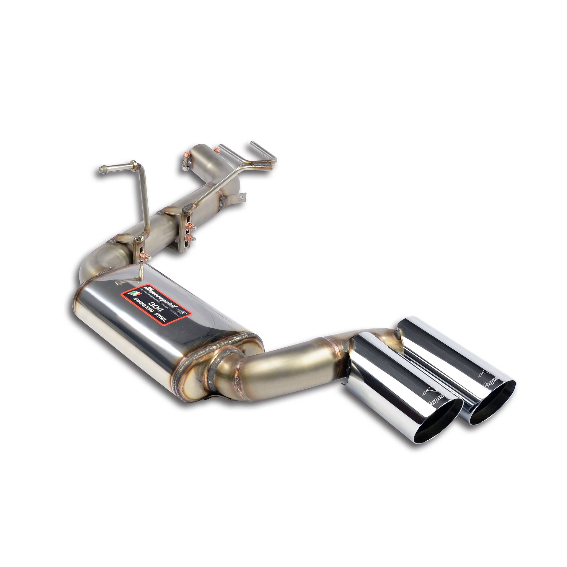 Rear exhaust Racing Left OO76