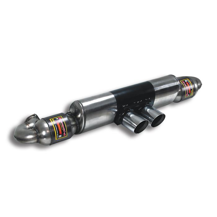 Metallic catalytic converter Right - Left + rear exhaust OO70