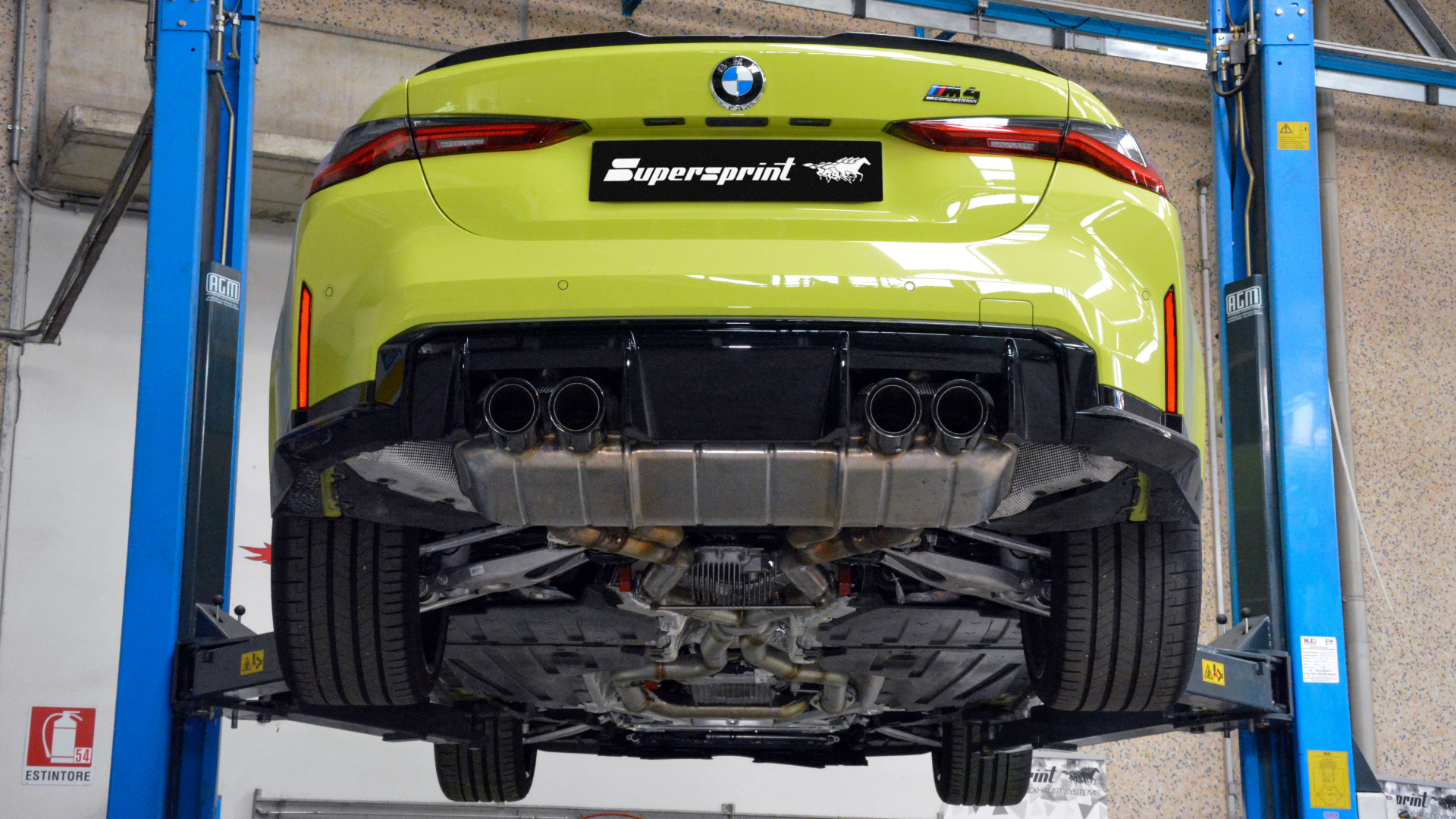 Supersprint Auspuff für 2021 BMW G82 M4 Competition