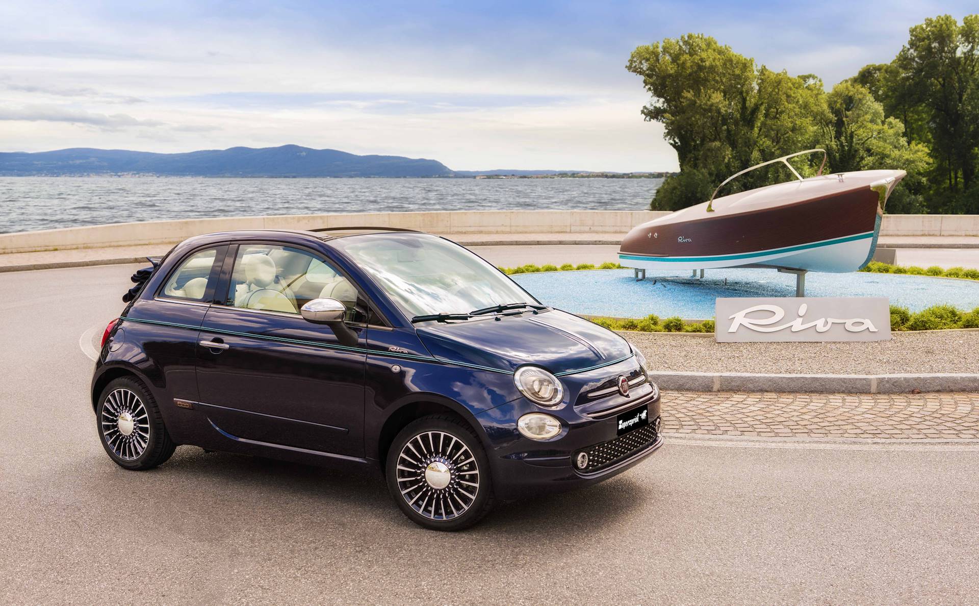 Système d'échappement Supersprint pour FIAT 500 S 1.2i (69 Hp) 2011 ->