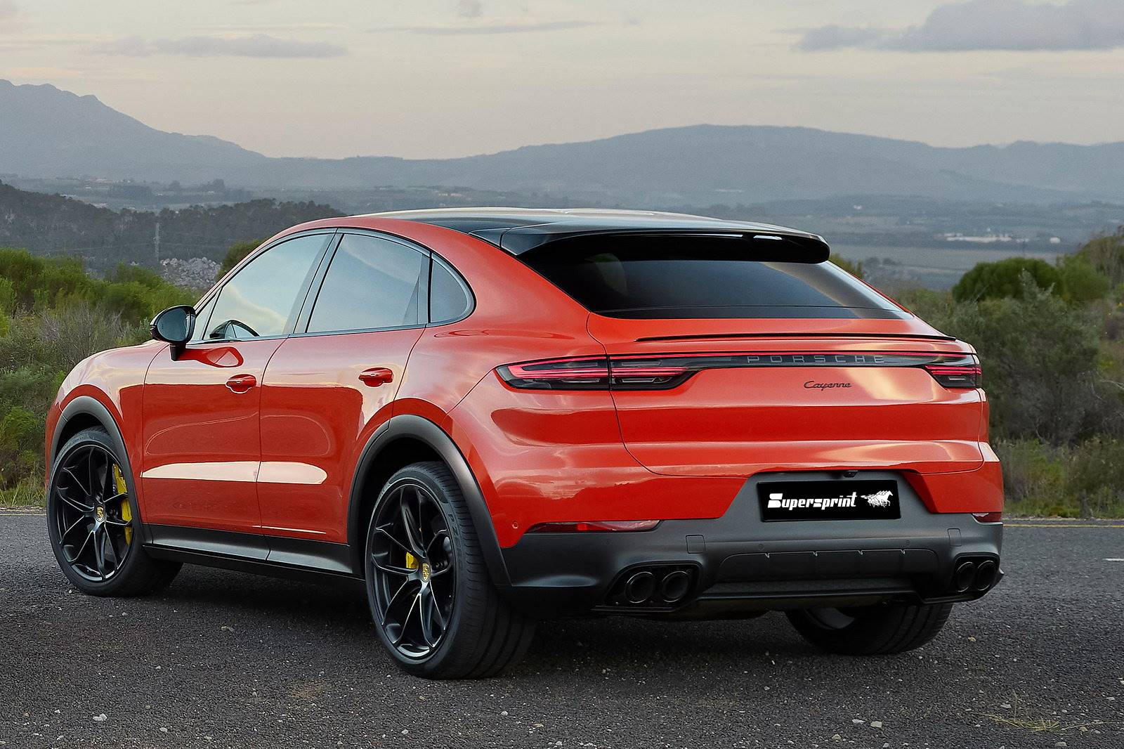 Supersprint Auspuff für PORSCHE 536 CAYENNE Coupè Turbo 4