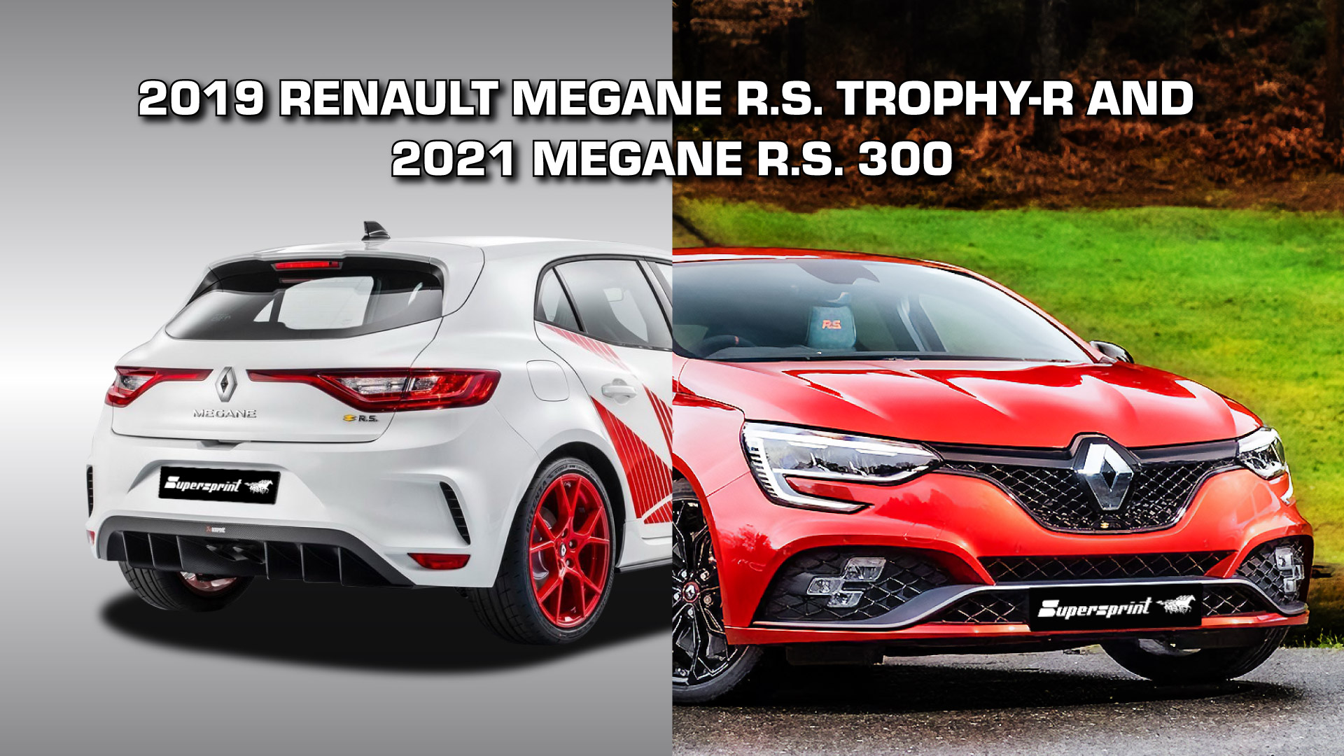 Supersprint Auspuff für RENAULT MEGANE IV 1.8T R.S. Trophy-R (300 PS) 2019 ->