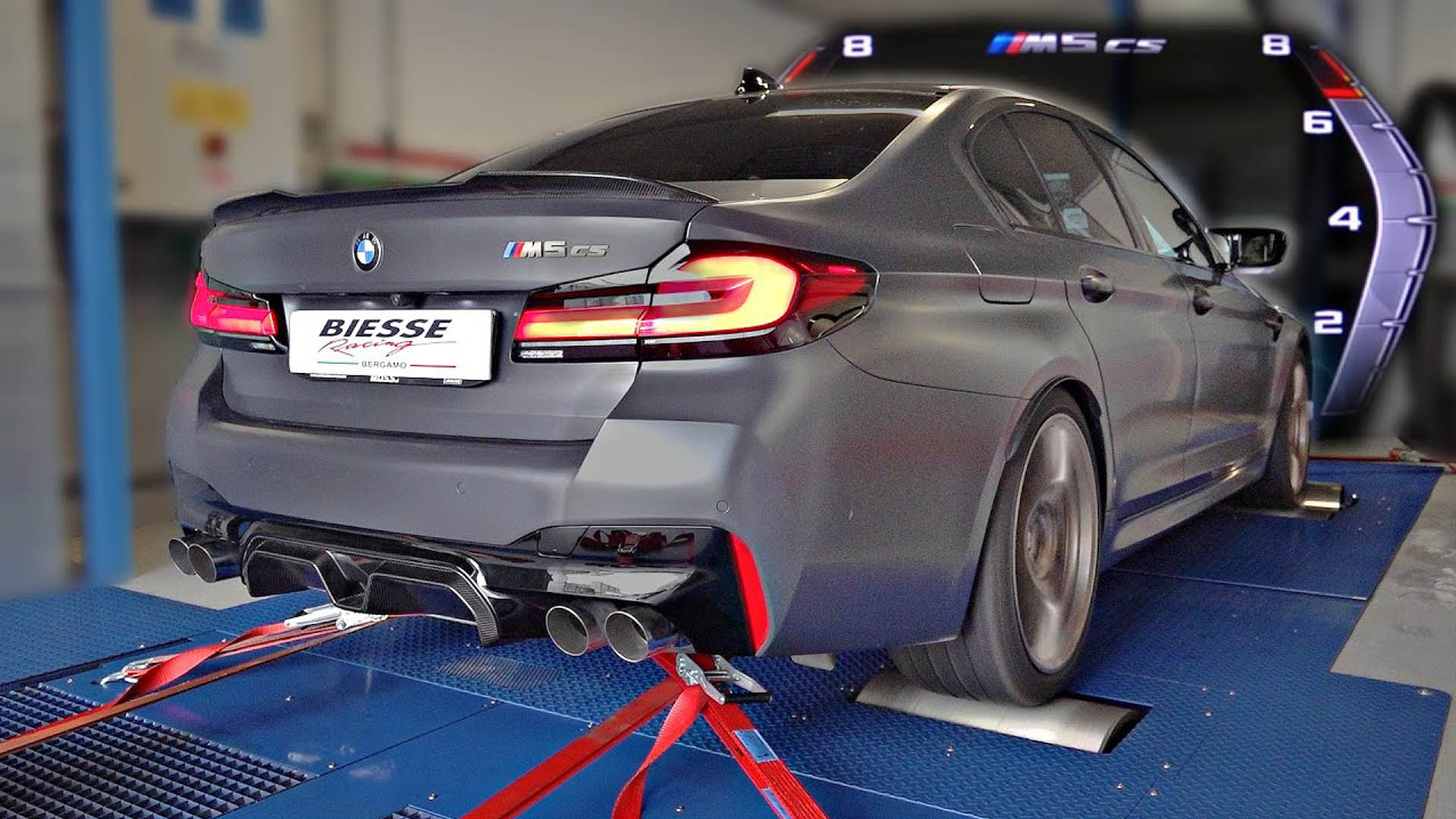 Supersprint Auspuff für BMW F90 M5 CS 4.4i V8 (S63M - 635 PS - Modelle mit OPF) 2021