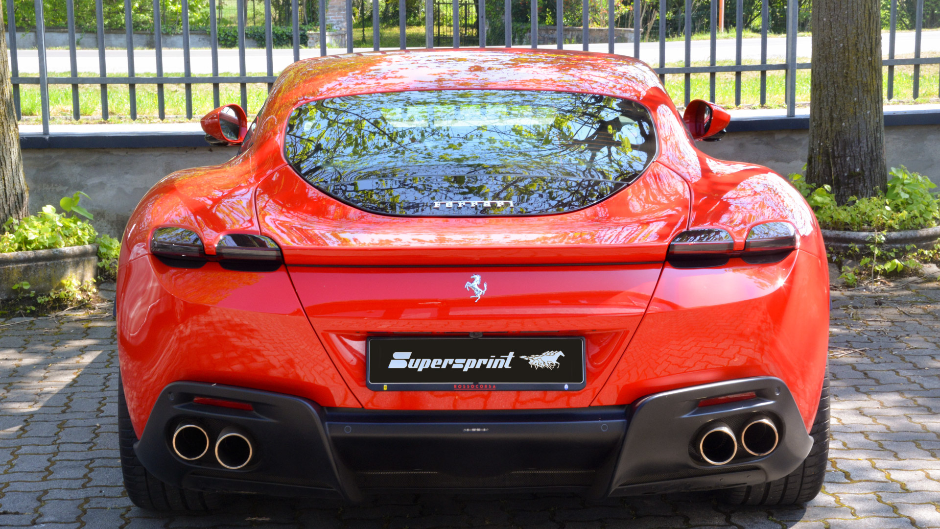 Supersprint Auspuff für FERRARI ROMA 3.9L V8 Bi-Turbo (620 PS) 2020 ->