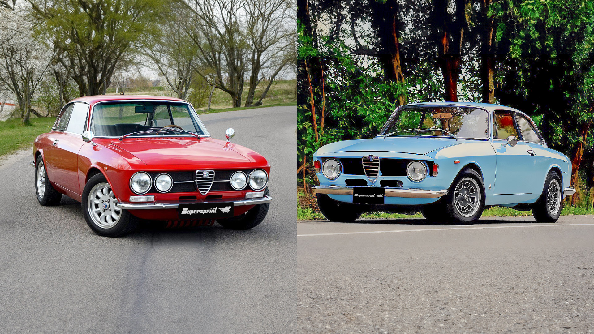 Supersprint Auspuff für ALFA ROMEO 1750 GT Veloce '67 -> '72