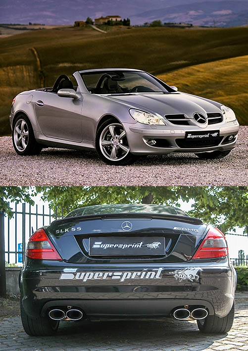 MERCEDES SLK R171 – STELLA ANCORA PIU’ BRILLANTE CON SUPERSPRINT