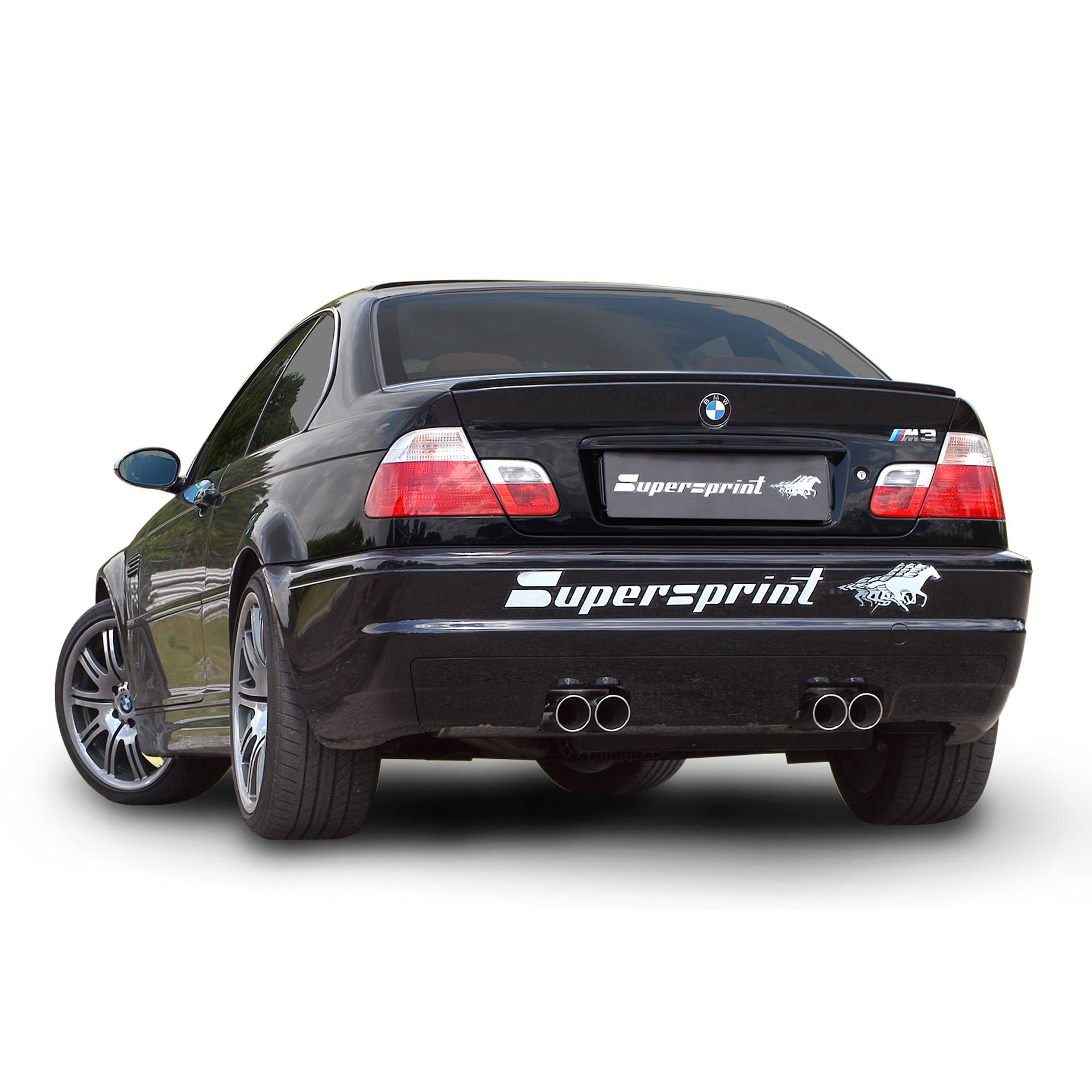 BMW E46 M3 3.2i Coupé/Cabrio '00 -> '06 (USA Model Ø60mm - Single Pipe)