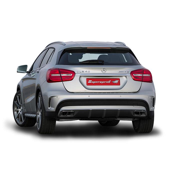 MERCEDES X156 GLA 45 AMG 4-matic (360 Hp) 2014 -> 2015