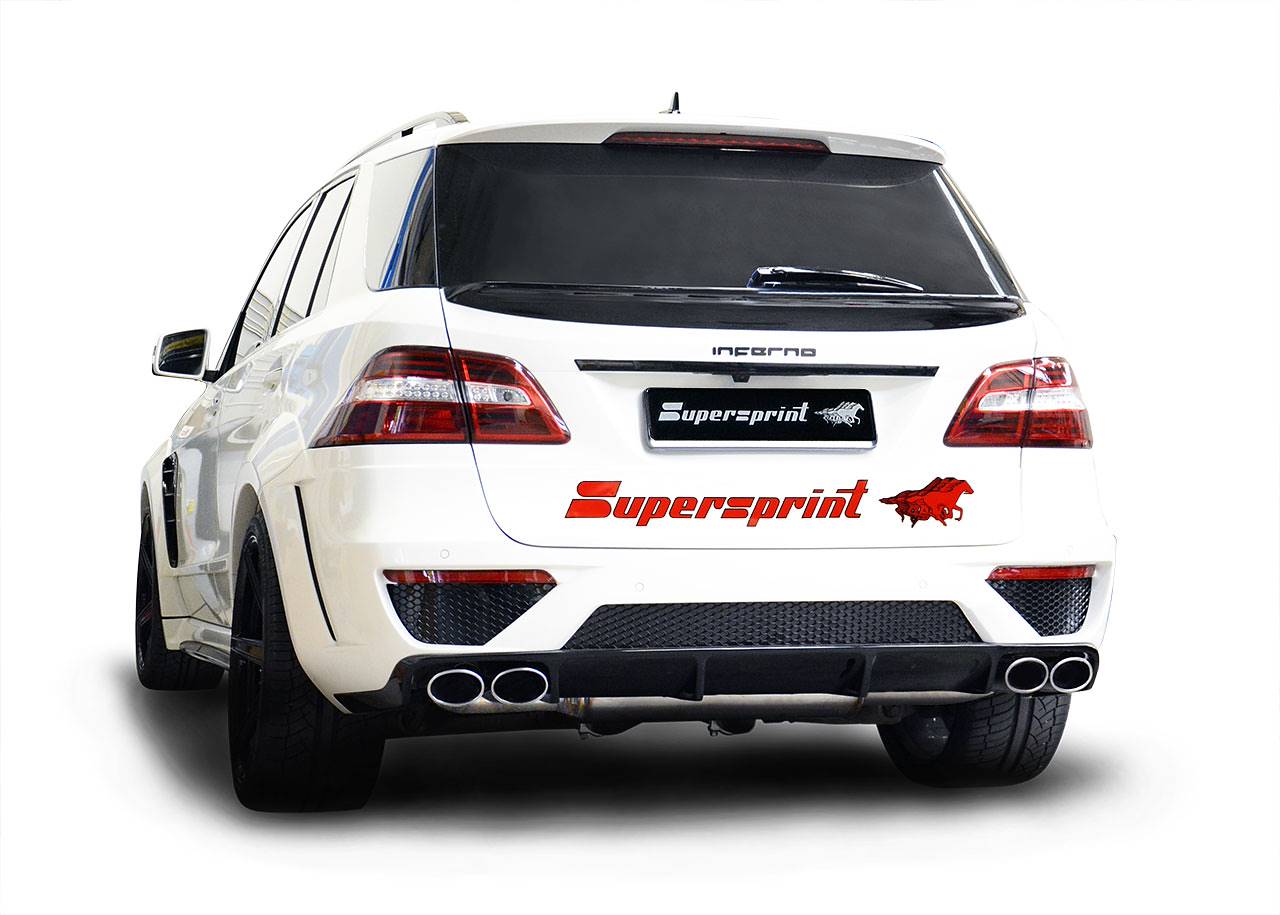 奔驰 W166 ML 63 AMG 5.5i Bi-涡轮 V8 (525 Hp - 557 Hp) '12 -> '15