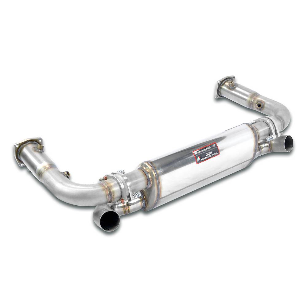 Глушитель Лев. + Пр. Sport (replace the OEM catalytic converter)