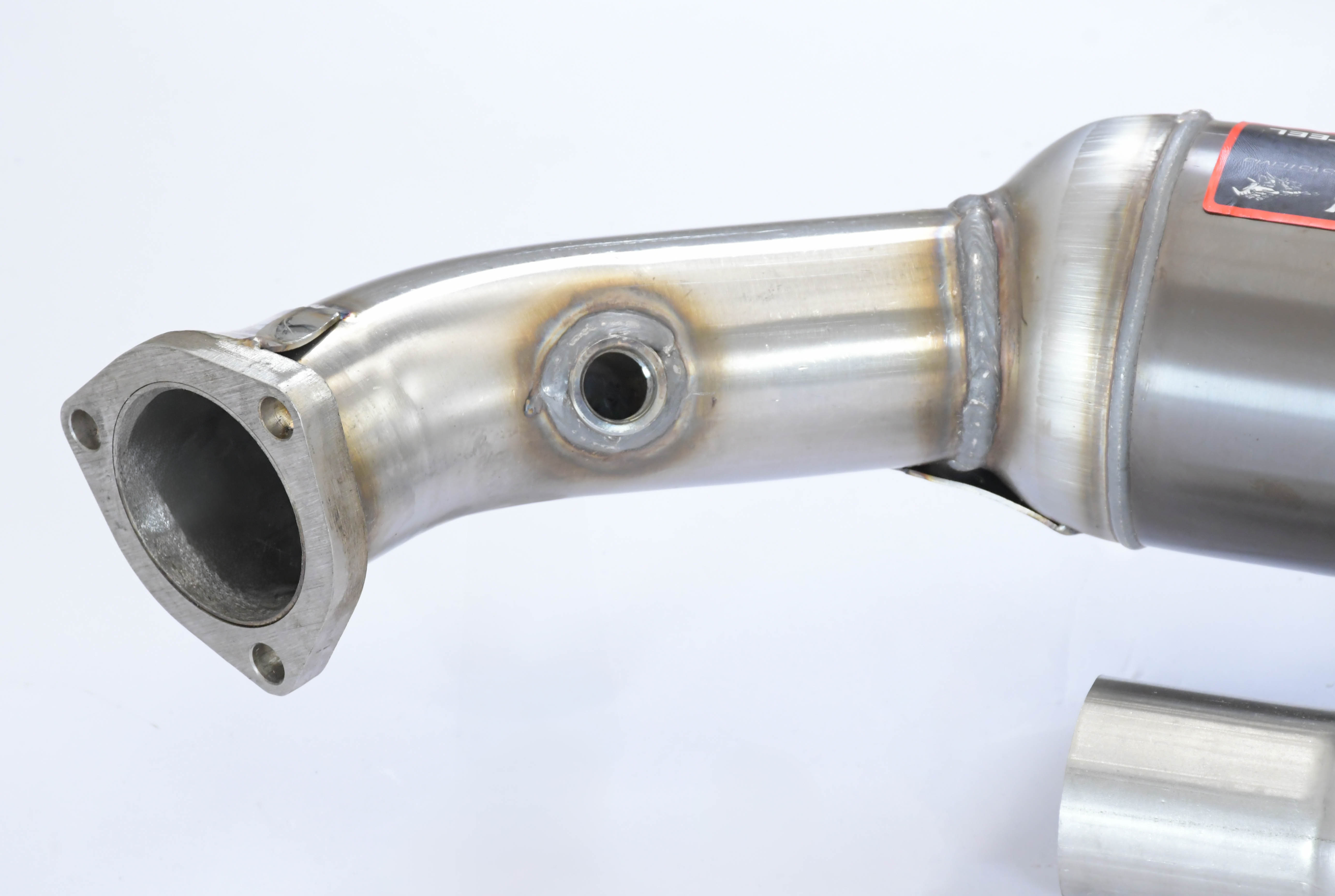 Front pipe Right + Left with Metallic catalytic converter 200CPSI Accepts the stock rear mufflers