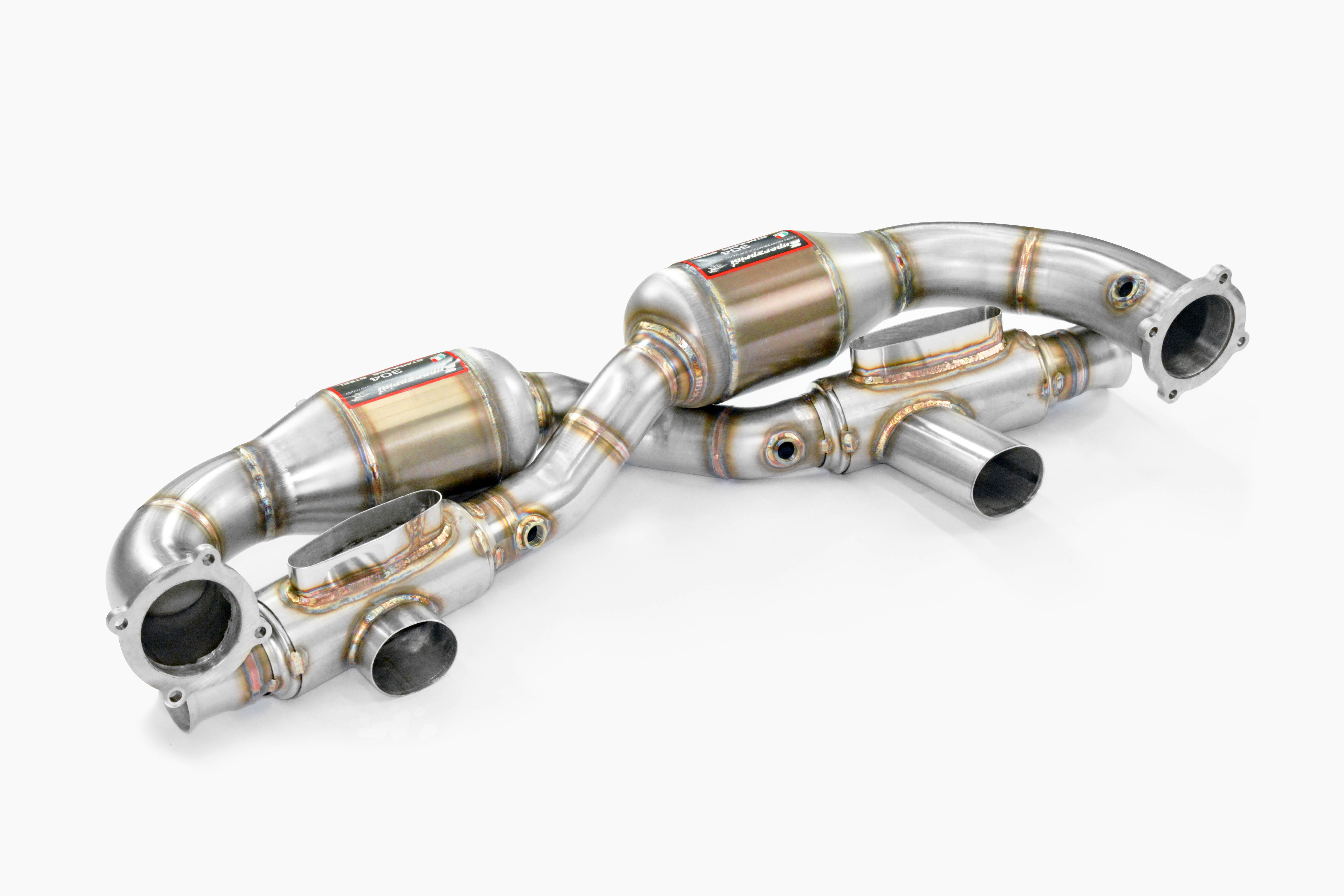 Front Metallic catalytic Right - Left 100CPSI (Con intercambiadores de calor)