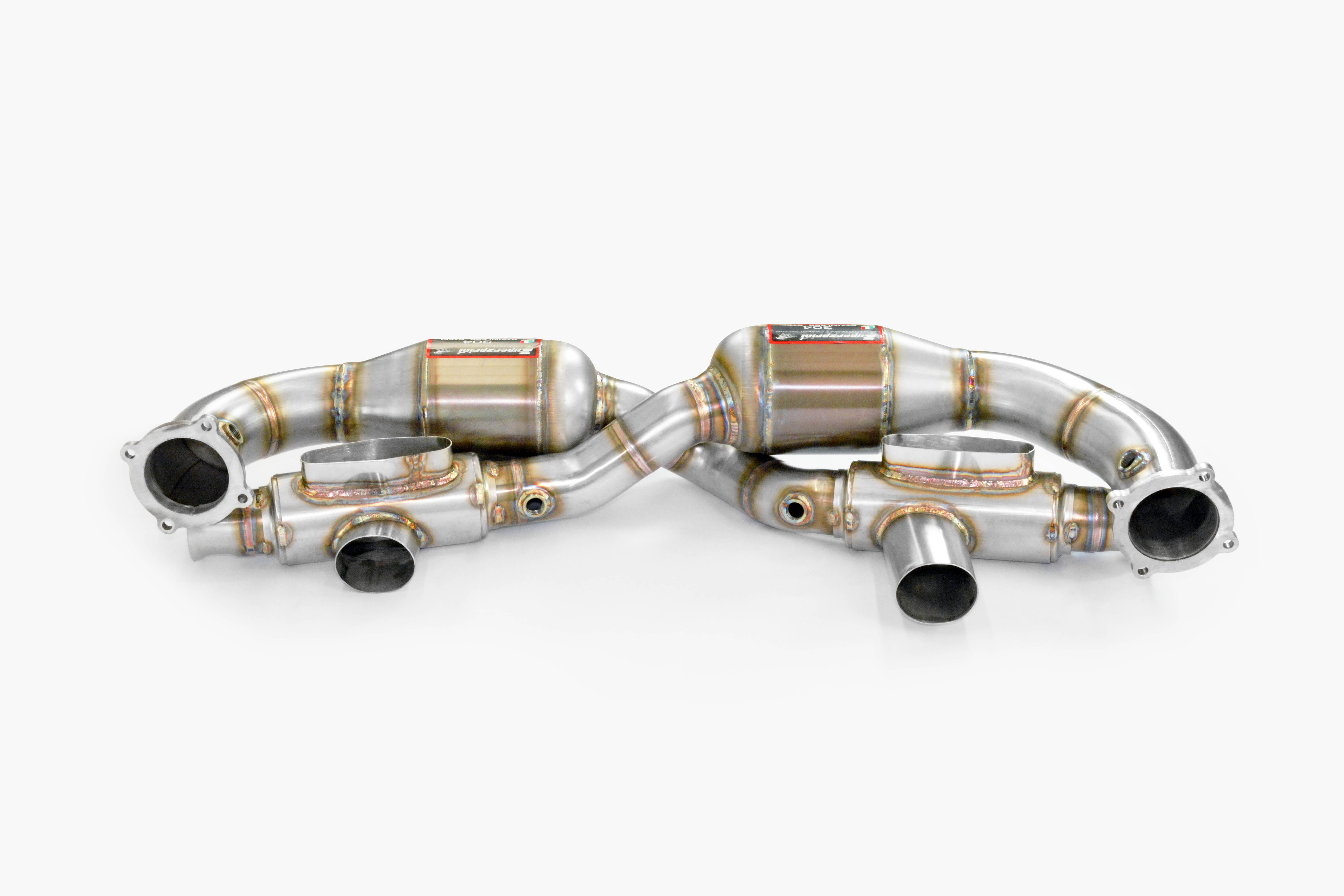 Front Metallic catalytic Right - Left 100CPSI (Con intercambiadores de calor)