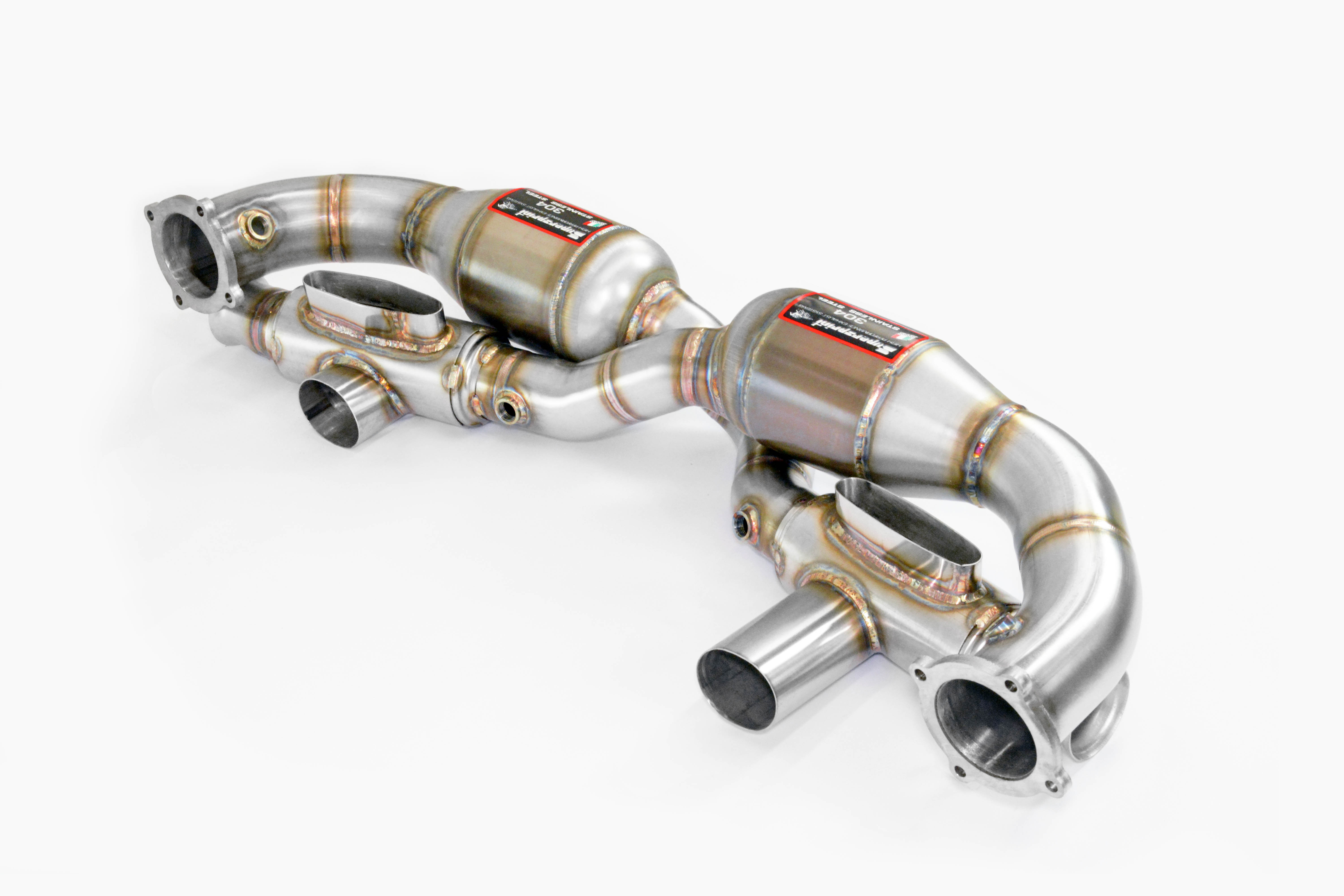 Front Metallic catalytic Right - Left 100CPSI (Con intercambiadores de calor)